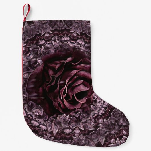 Roos Mandala  Kleine Kerstsok (Voorkant)