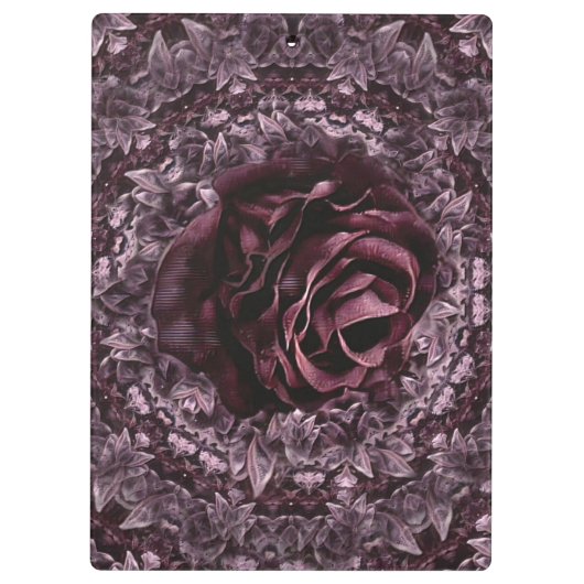 Roos Mandala Klembord (Achterkant)