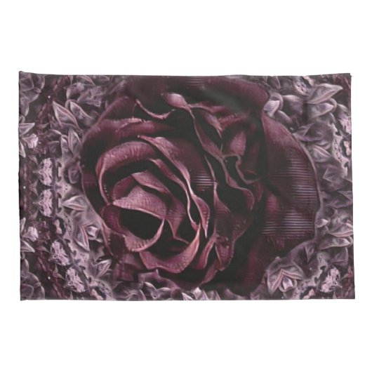 Roos Mandala Kussensloop (Achterkant-Rechts)