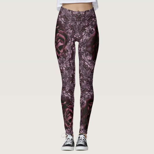 Roos Mandala Leggings (Voorkant)