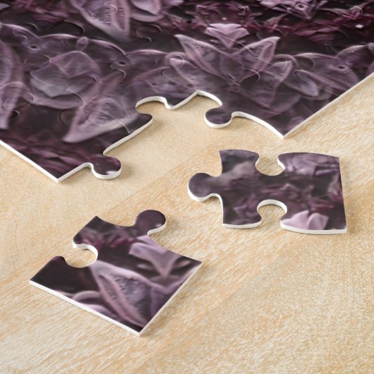 Roos Mandala  Legpuzzel (Zijkant)