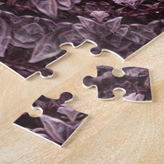 Roos Mandala Legpuzzel (Zijkant)