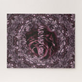 Roos Mandala Legpuzzel (Horizontaal)