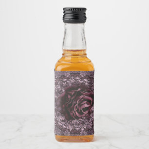 Roos Mandala Likeurfles Etiket