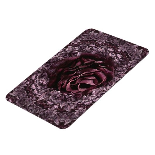 Roos Mandala Magneet (Linkerzijde)