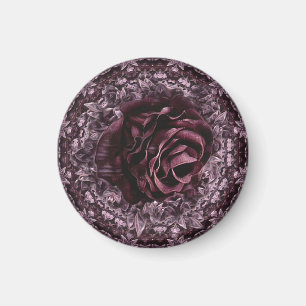 Roos Mandala Magneet