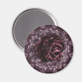 Roos Mandala Magneet (Voorkant / Achterkant)
