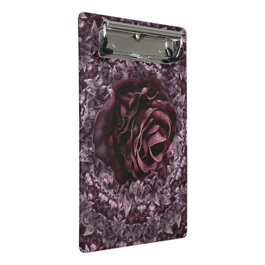 Roos Mandala Mini Klembord (Schuin)