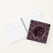 Roos Mandala Notitieboek (Binnen)