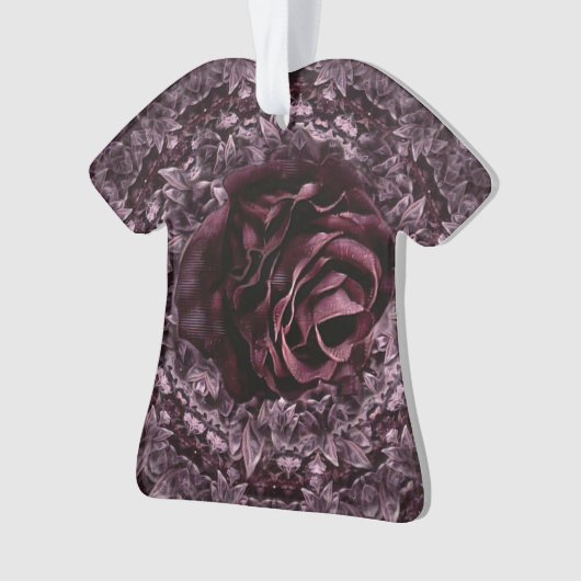 Roos Mandala Ornament (voorkant)