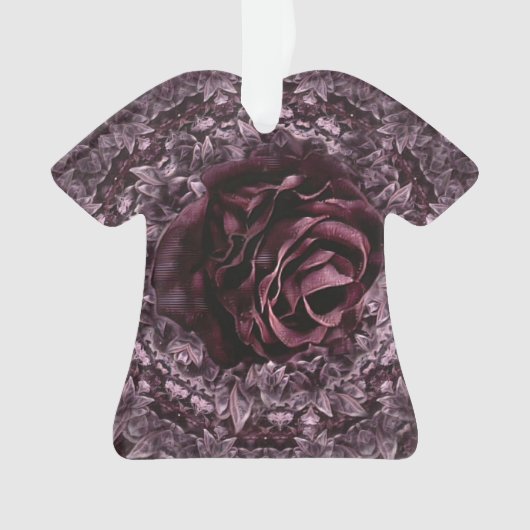 Roos Mandala Ornament (voorkant)