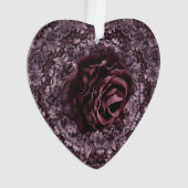 Roos Mandala Ornament (voorkant)