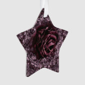 Roos Mandala Ornament (voorkant)