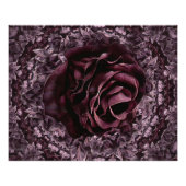 Roos Mandala Perfect Poster (Voorkant)