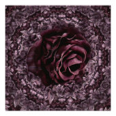 Roos Mandala Perfect Poster (Voorkant)