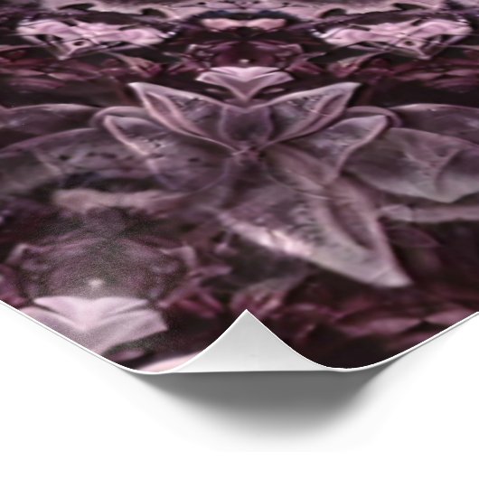 Roos Mandala Perfect Poster (Hoek)