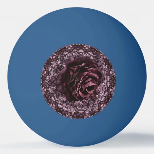 Roos Mandala  Pingpongbal (Voorkant)
