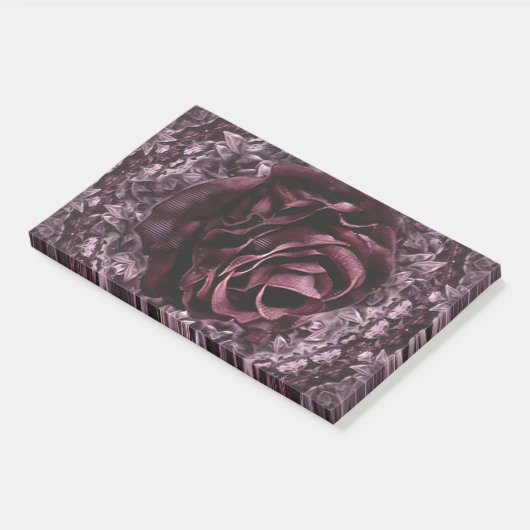 Roos Mandala Post-it® Notes (Schuin)