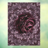 Roos Mandala Raamsticker (Vel 3)