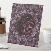 Roos Mandala Reclamebord Met Voetstuk (Insitu)