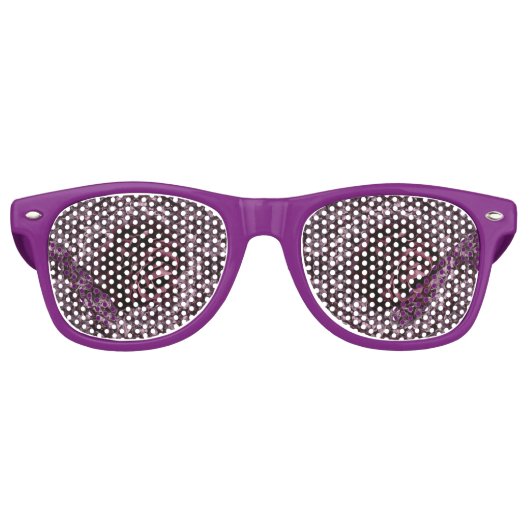 Roos Mandala Retro Zonnebril (Voorkant)