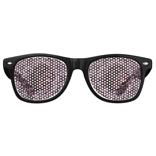 Roos Mandala Retro Zonnebril (Voorkant)
