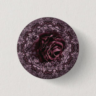 Roos Mandala Ronde Button 3,2 Cm