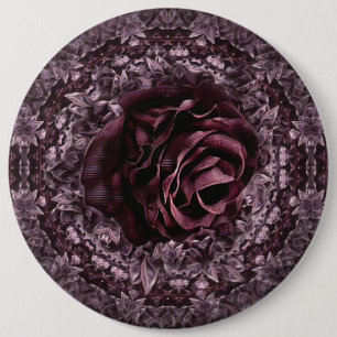 Roos Mandala Ronde Button 6,0 Cm