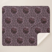 Roos Mandala Sherpa Deken (Voorkant (horizontaal))