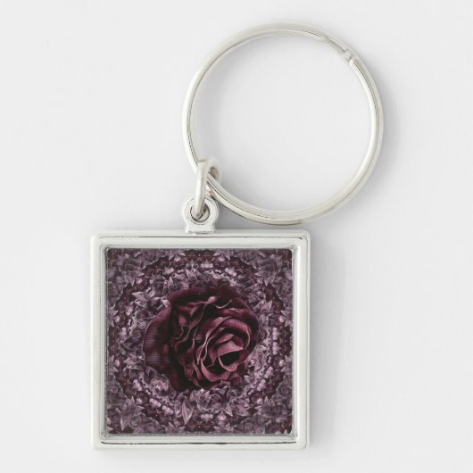 Roos Mandala Sleutelhanger (Voorkant)
