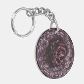 Roos Mandala Sleutelhanger (Voorkant Links)