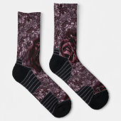 Roos Mandala  Sokken (Rechts)