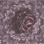 Roos Mandala  Sticker (Voorkant)