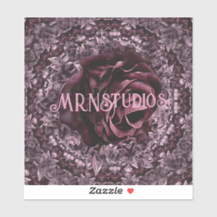 Roos Mandala Sticker