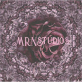 Roos Mandala Sticker (Voorkant)