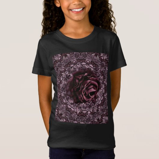Roos Mandala T-shirt (Voorkant)