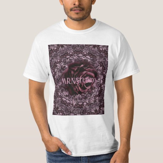 Roos Mandala T-shirt (Voorkant)