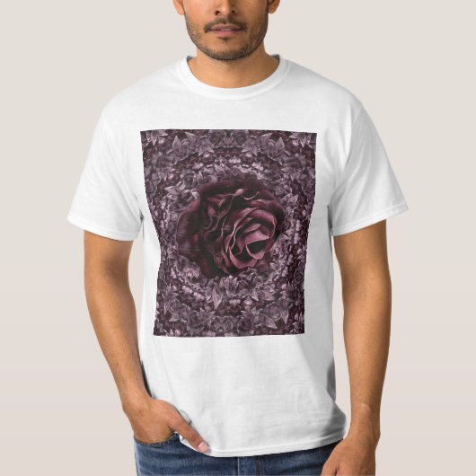 Roos Mandala T-shirt (Voorkant)
