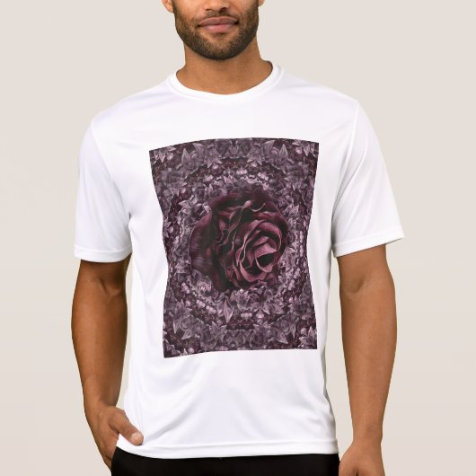 Roos Mandala  T-shirt (Voorkant)