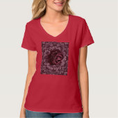 Roos Mandala T-shirt (Voorkant)