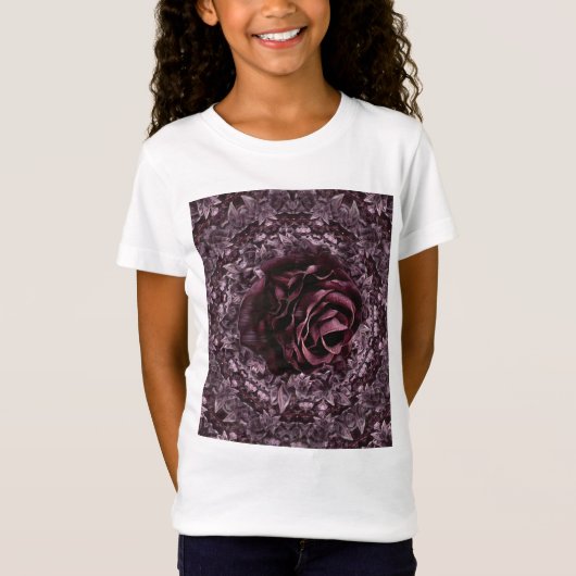 Roos Mandala T-shirt (Voorkant)