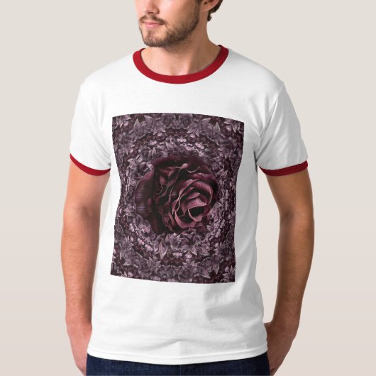 Roos Mandala T-shirt (Voorkant)