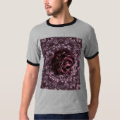 Roos Mandala T-shirt (Voorkant)