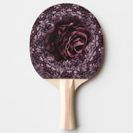 Roos Mandala Tafeltennisbatje (Voorkant)