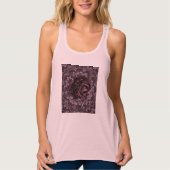 Roos Mandala Tanktop (Voorkant)