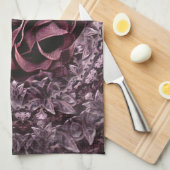 Roos Mandala Theedoek (Quarter Fold)