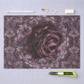 Roos Mandala Tissuepapier (Craft)