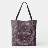 Roos Mandala  Tote Bag (Achterkant)