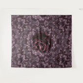 Roos Mandala Wandkleed (Voorkant (horizontaal))