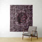 Roos Mandala  Wandkleed (In situ)